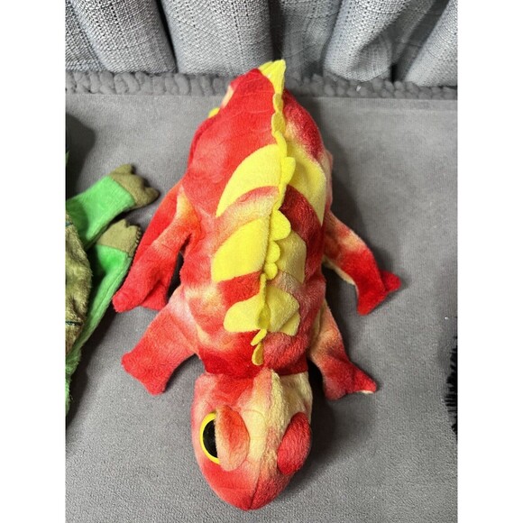 Caltoy Hand Puppets Flamingo Chameleon Turtle 11 inch Stuffed Animal Toy Plush - Picture 6 of 16